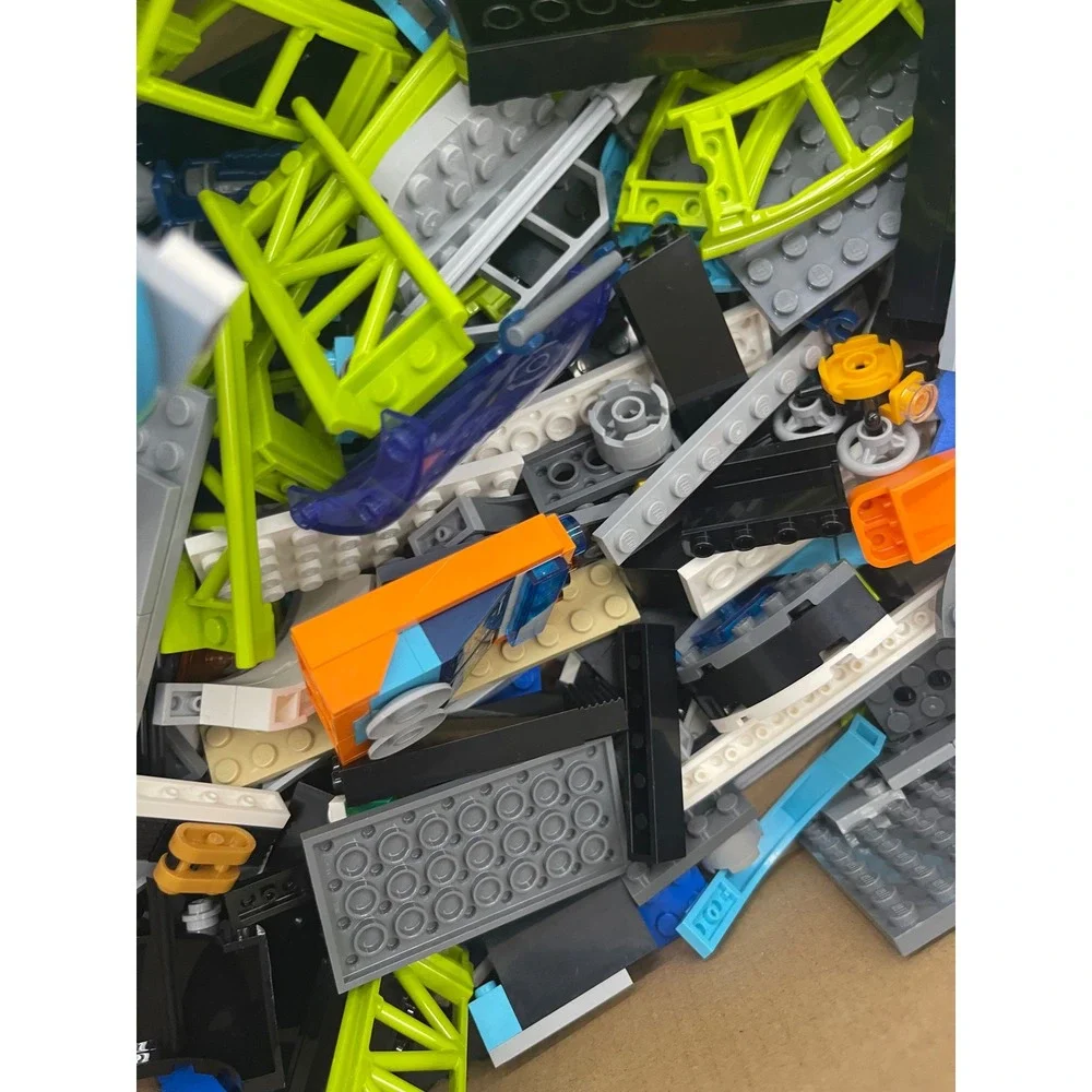 Lego City Robot World Roller-Coaster 60421 Incomplete Set Parts Minifigures I07